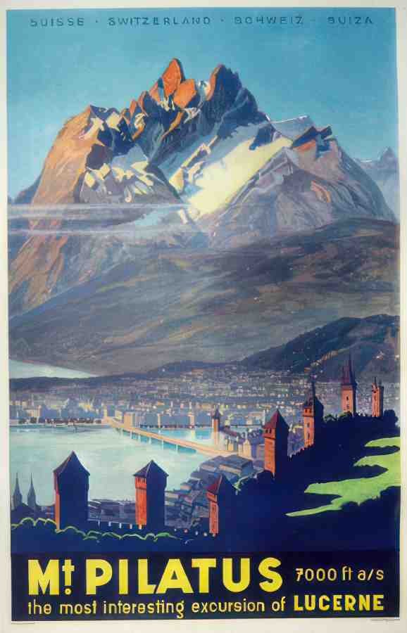 ILATUS Vintage Advert A4 Photo Print