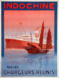 INDOCHINE Vintage Advert A4 Photo Print