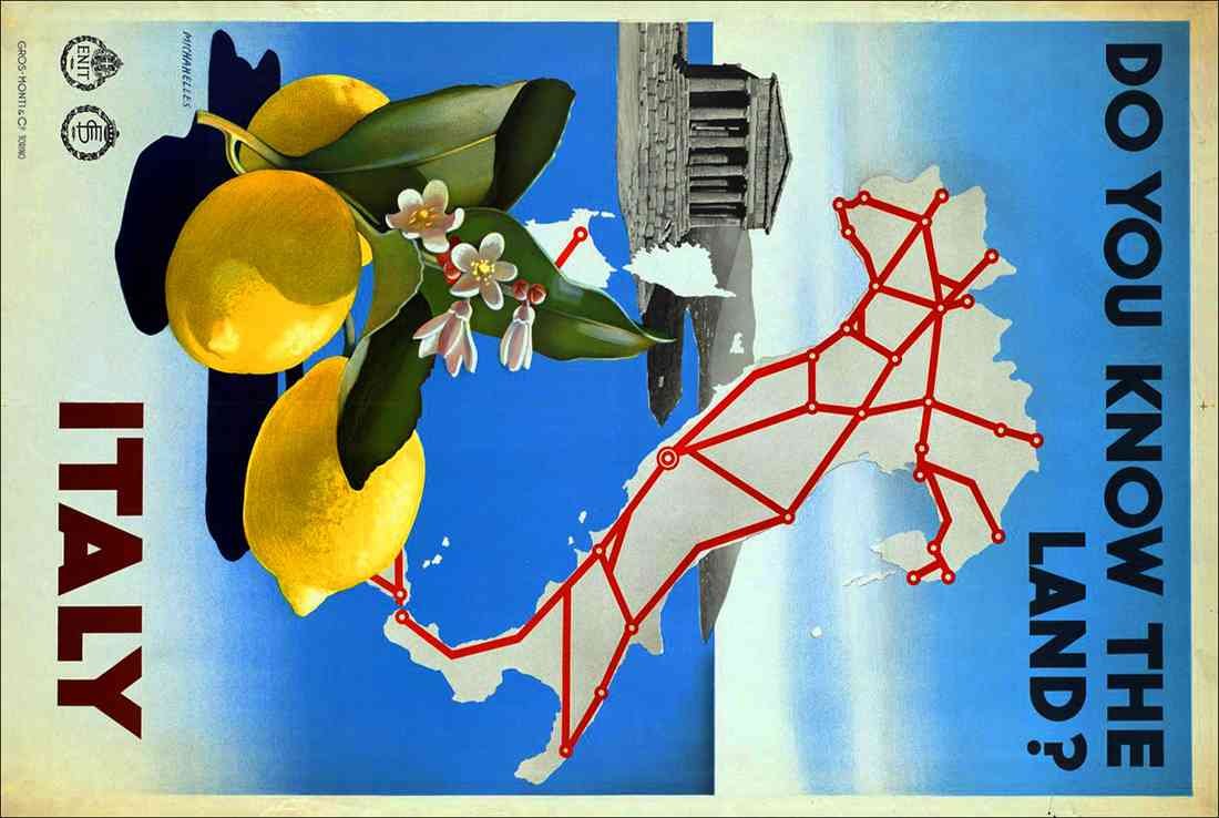 ITALY NICE SPAIN Portugal Air Train Travel Poster V Travel Poster I75 A4 Photo Print