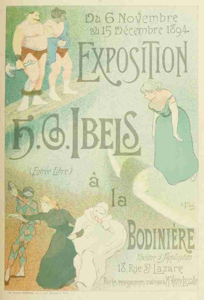Ibels Henri Gabriel Les Affiches Illustrees 1886 1895 1896 LEscarmouche 2 A4 Photo Print