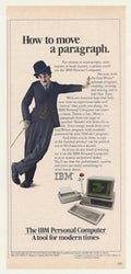Ibm Personal Computer Vintage Retro Advert Ads A4 Photo Print