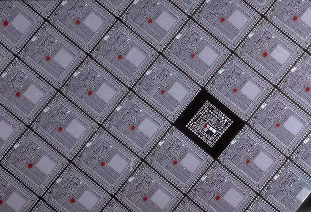 Ic Grid Processor A4 Photo Print