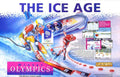 Ice Age Skiing Vintage Retro Advert Poster A4 Photo Print