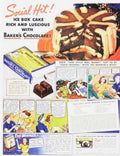 Ice Box Cake Vintage Retro Advert Ads A4 Photo Print