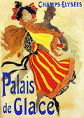 Ice Palace Dancer Vintage Retro Advert Ads A4 Photo Print