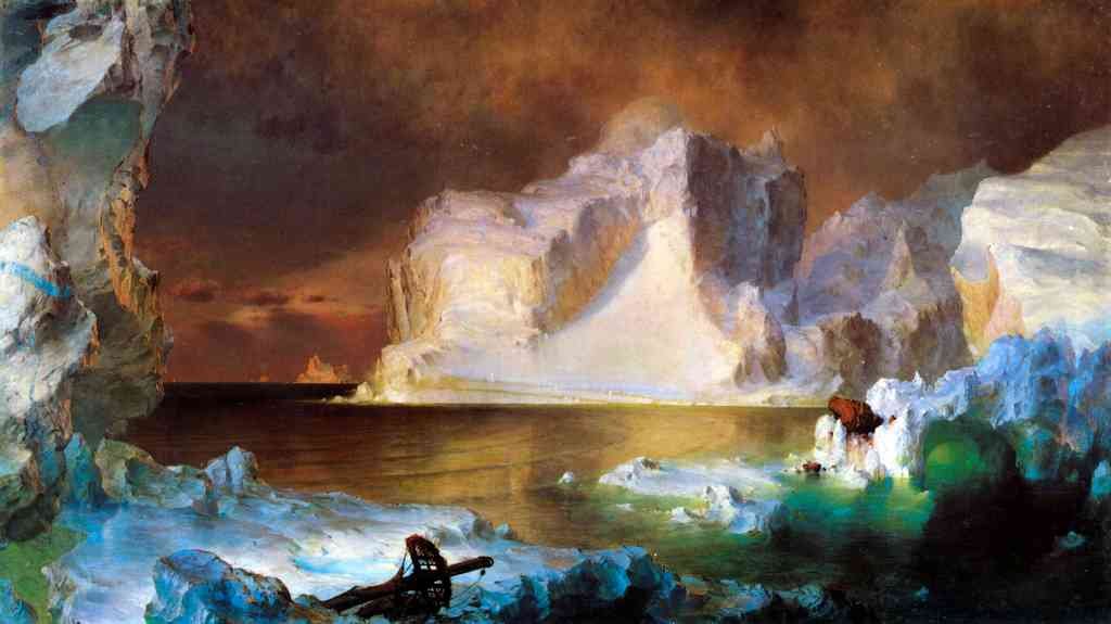 Iceberg Frederick Edwin Church A4 Photo Print
