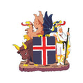 Iceland Coat Of Arms N140 A4 Photo Print