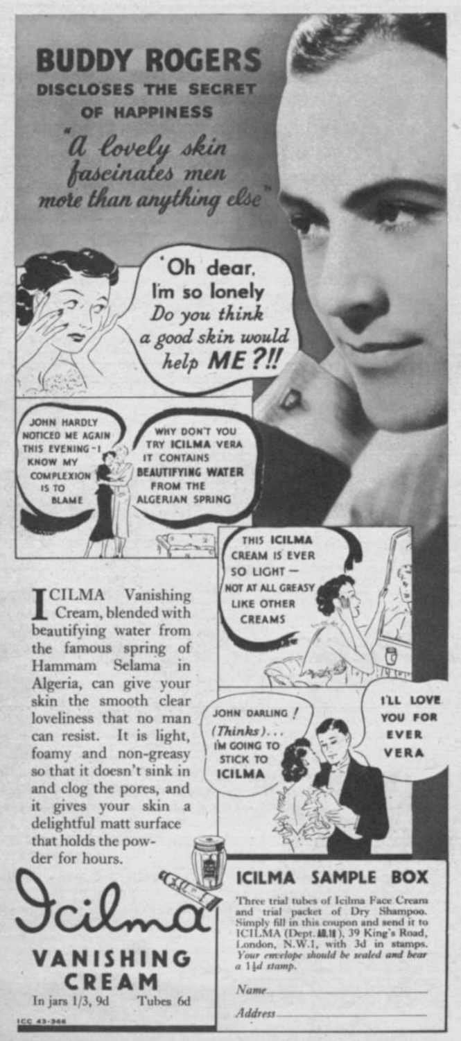 Iclima Vanish Cream 2 Vintage Retro Advert Ads A4 Photo Print