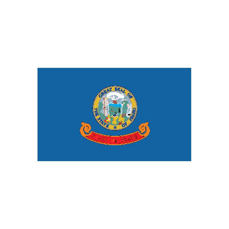 Idaho Flag N4478 A4 Photo Print