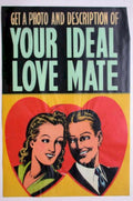 Ideal Love Mate Vintage Retro Advert Ads A4 Photo Print
