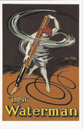 Ideal Waterman Fez Vintage Retro Advert Ads A4 Photo Print