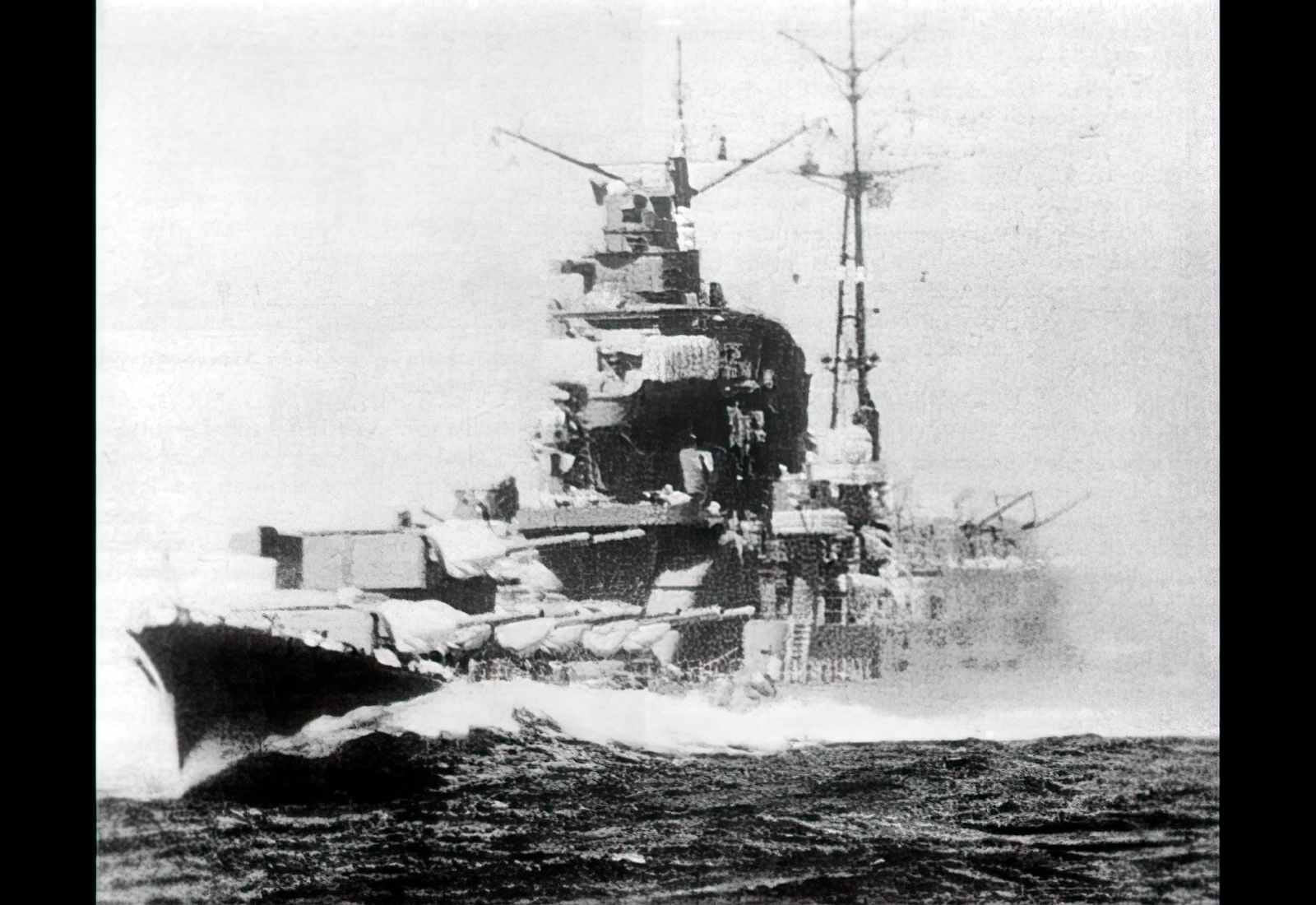 Ijn Chikuma Cruiser Warship Japanese Empire A4 Photo Print