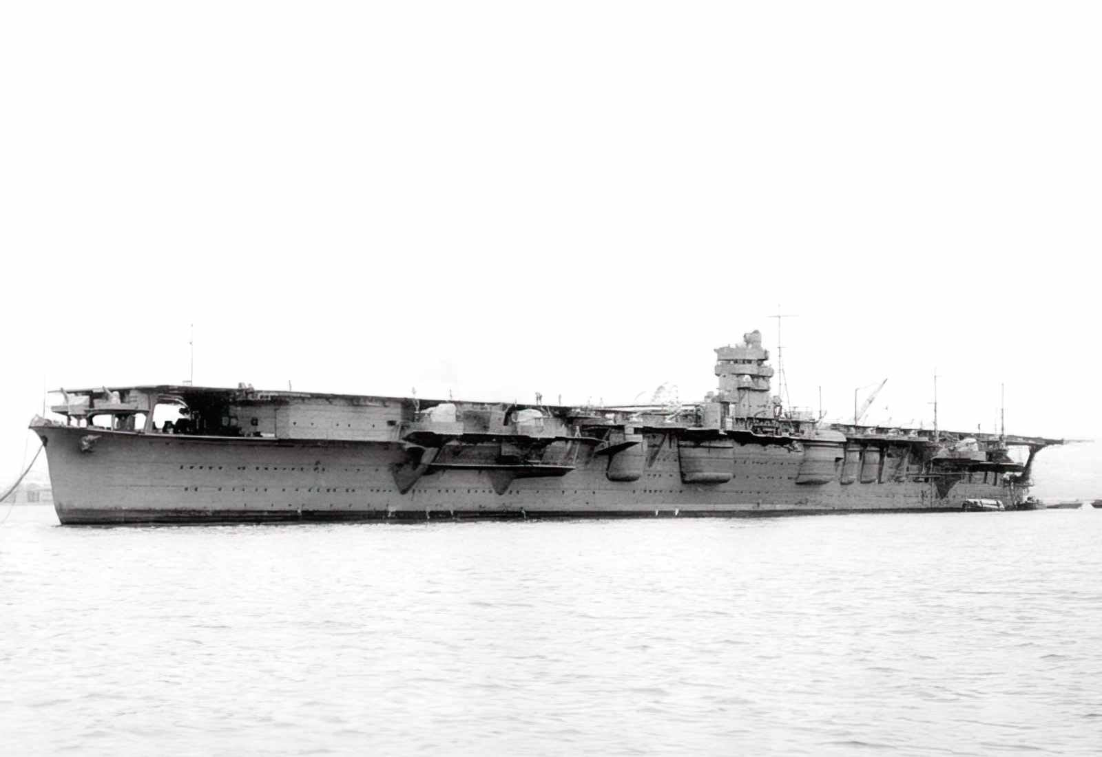 Ijn Hiryu Aircraft Carrier A4 Photo Print