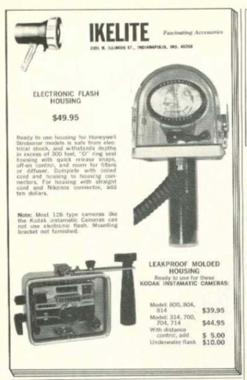 Ikelite Camera Housing Vintage Retro Advert Ads A4 Photo Print