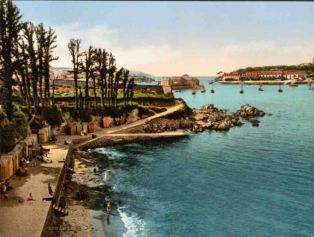 Ile De Tristan Douarnenez France Vintage A4 Photo Print