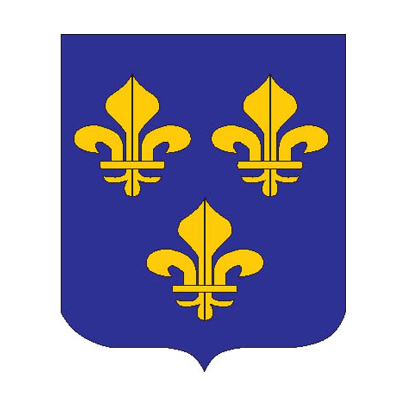 Iledefrance1736 Prov Coat Of Arms N3165 A4 Photo Print