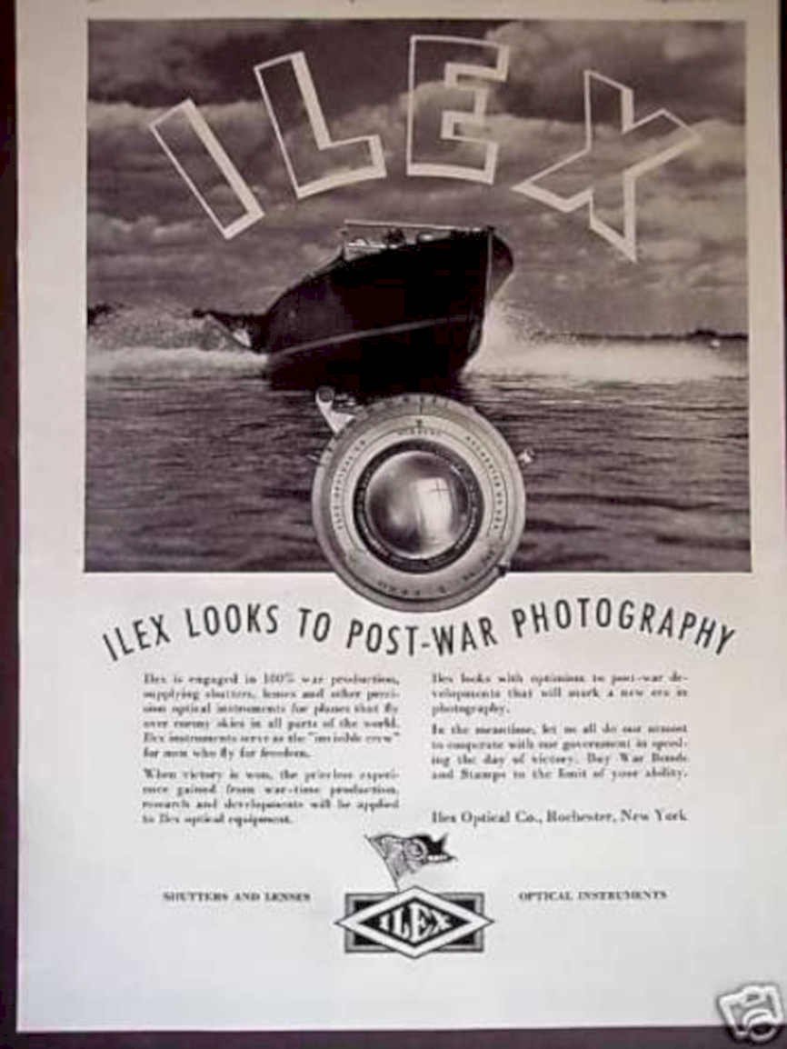 Ilex Optical Boat Vintage Retro Advert Ads A4 Photo Print
