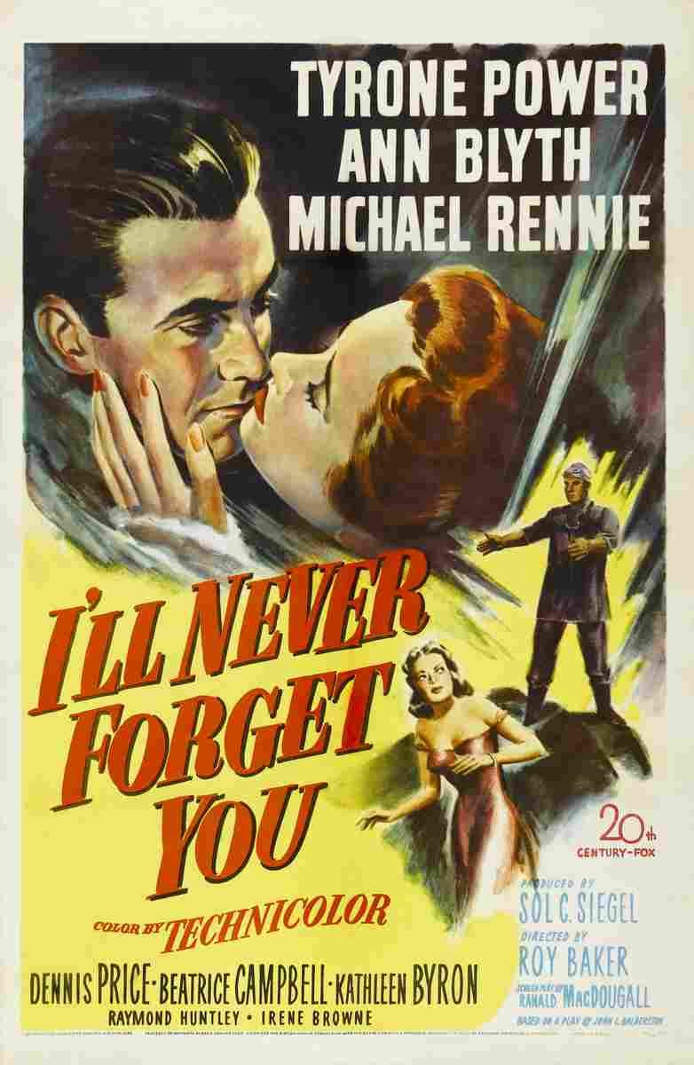 Ill Never Forget You 01  film star poster A4 Photo Print