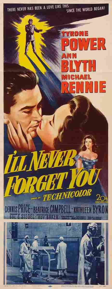 Ill Never Forget You 03  film star poster A4 Photo Print