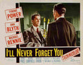 Ill Never Forget You 07  film star poster A4 Photo Print