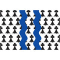 Illeetvilaine Dep Flag N2948 A4 Photo Print