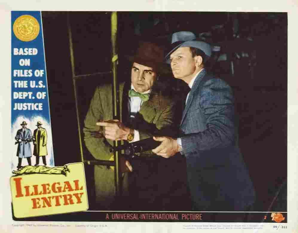 Illegal Entry 02  film star poster A4 Photo Print