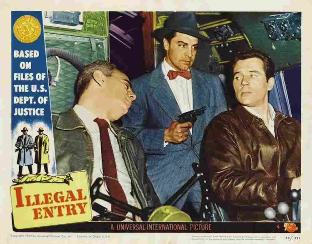 Illegal Entry 04  film star poster A4 Photo Print