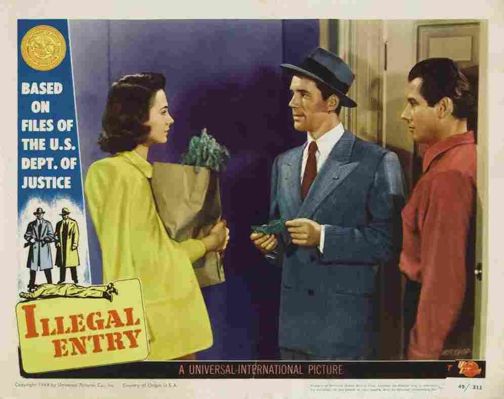 Illegal Entry 07  film star poster A4 Photo Print