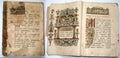 Illuminated Manuscript Pages Vintage Retro Advert Ads A4 Photo Print