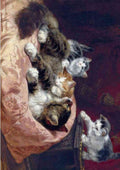 Illustrated Cat Book 1 020 CEOP A4 Photo Print