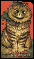 Illustrated Cat Book 2 051 Vintage Illustration A4 Photo Print