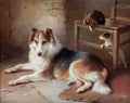 Illustrated Dog Book 2 139 Vintage Illustration A4 Photo Print