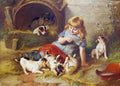 Illustrated Dog Book 2 140 Vintage Illustration A4 Photo Print