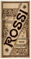 Illustrious Italian Tragedian Vintage Retro Advert Poster A4 Photo Print