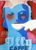 Illy Cafe Vintage Advert A4 Photo Print