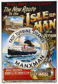 Ilse Of Man Advert A4 Photo Print