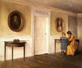Ilsted Peter Two Of The Artist s Daughters At Liselund A4 Photo Print