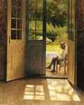 Ilsted Peter Vilhelm The Open Door A4 Photo Print