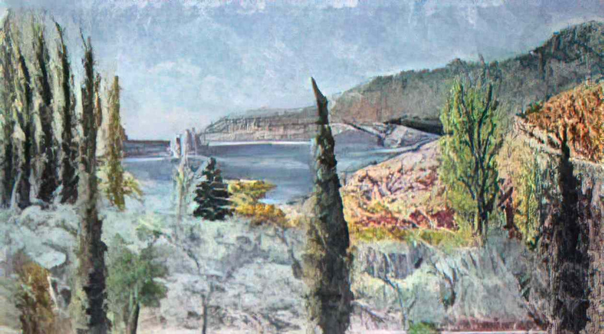 Ilya Mashkov coast of the crimea Art A4 Photo Print