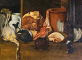 Ilya Mashkov eatables moscow meat poultry 1924 Art A4 Photo Print