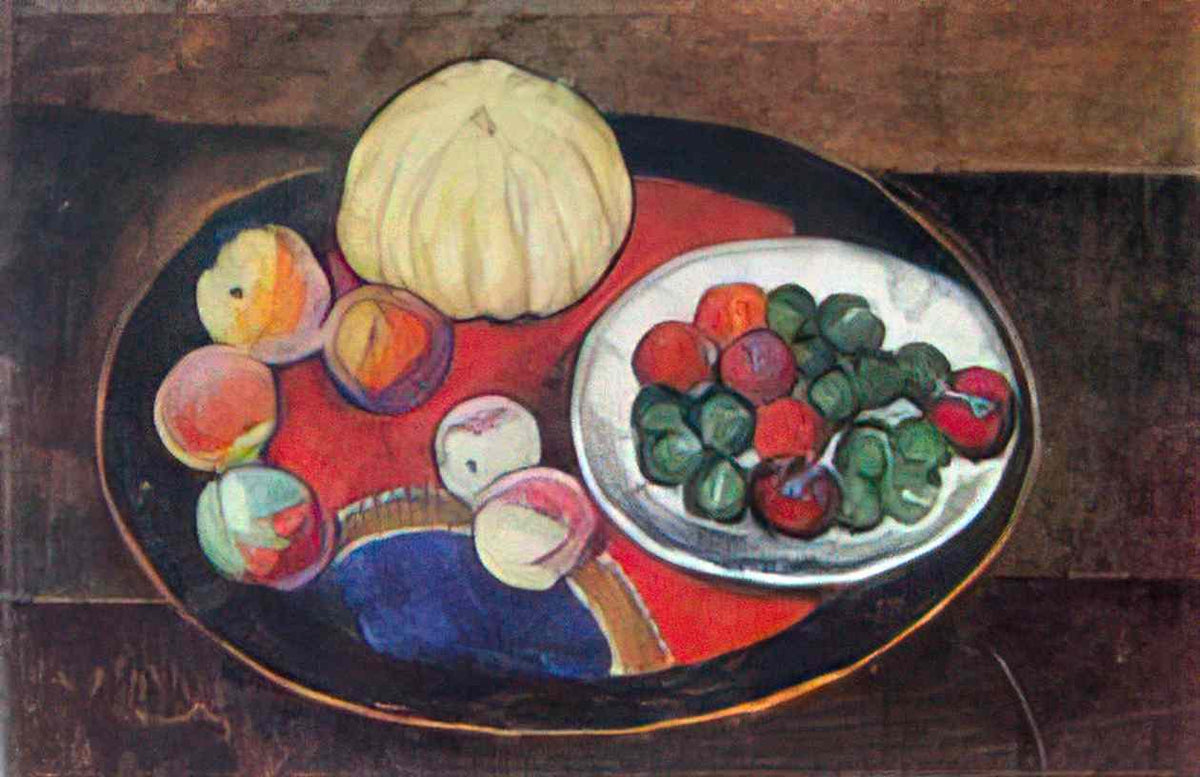 Ilya Mashkov still life fruits 1910 Art A4 Photo Print