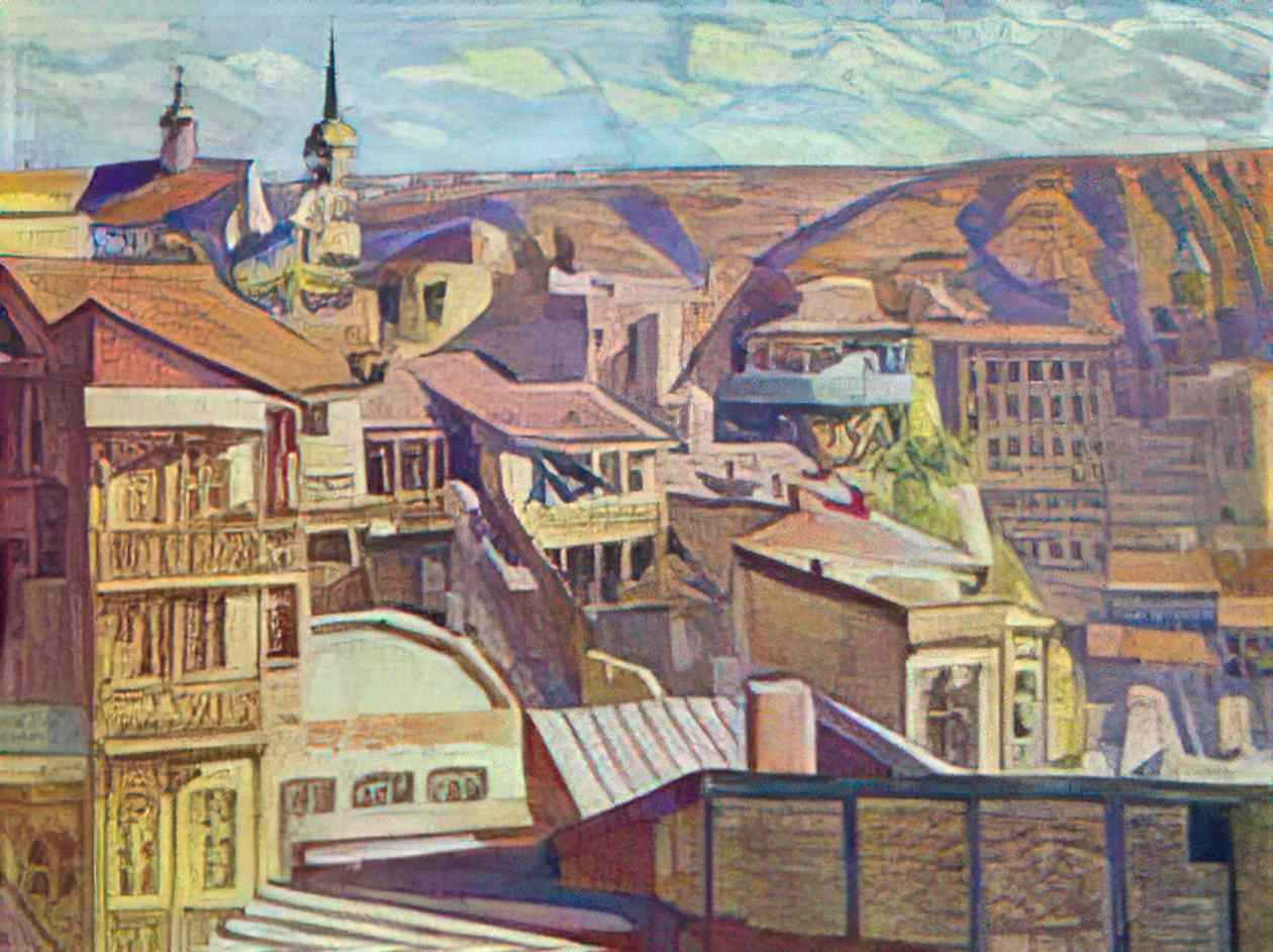 Ilya Mashkov crimea park in alupka 1923 Art A4 Photo Print