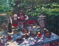 Ilya Mashkov fruit on the plate 1910 Art A4 Photo Print