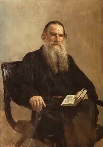 Ilya Repin Leo Tolstoy A4 Photo Print