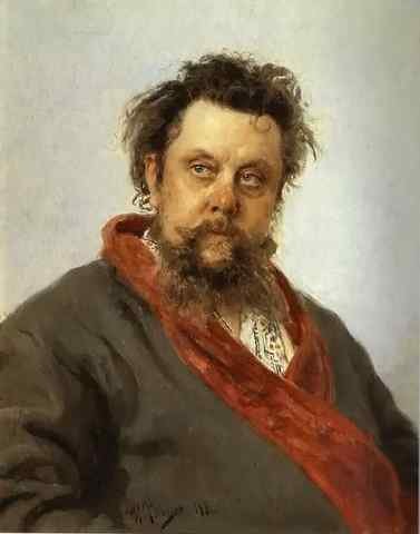 Ilya Repin Modest Mussorgsky A4 Photo Print