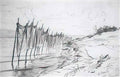Ilya Repin fishing nets shiryaevo 1870 Art A4 Photo Print