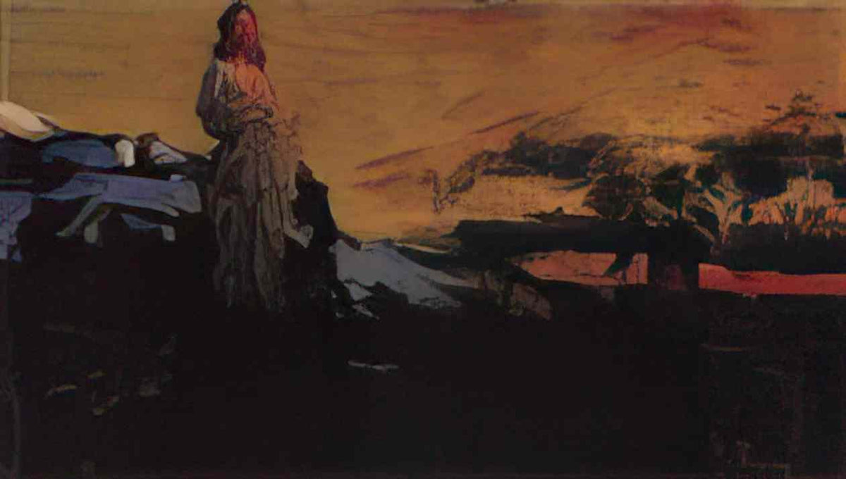 Ilya Repin follow me satan 1891 Art A4 Photo Print