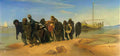 Ilya Repin haulers on the volga 1873 Art A4 Photo Print