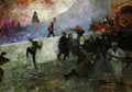 Ilya Repin in the besieged moscow in 1812 1912 Art A4 Photo Print