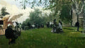 Ilya Repin on the academic cottage 1898 Art A4 Photo Print